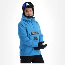 Napapijri, Rainforest Winter 3 (2022/2023) Winter Anorak Men Mediterran Blue -Ski Online Store napapijri rainforest winter 3 af anorak heren mediterran blauw 22napap111v7 BI 02