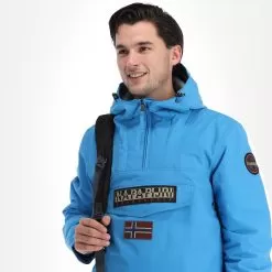 Napapijri, Rainforest Winter 3 (2022/2023) Winter Anorak Men Mediterran Blue -Ski Online Store napapijri rainforest winter 3 af anorak heren mediterran blauw 22napap111v7 BI 05