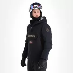 Napapijri, Rainforest Winter 3 (2022/2023) Winter Anorak Men Black -Ski Online Store napapijri rainforest winter 3 af anorak heren zwart 22napap111v5 BI 04