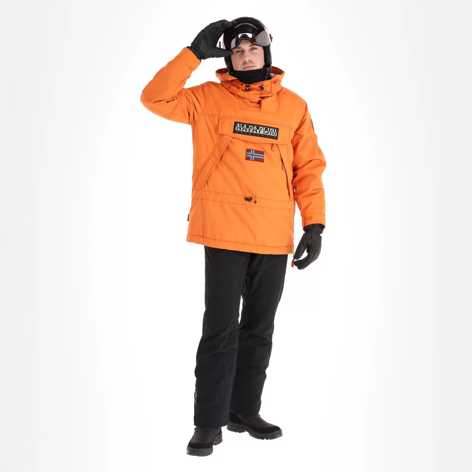 Napapijri, Skidoo 4 (2022/2023) Winter Anorak Men Butternut Orange 3 Napapijri, Skidoo 4 (2022/2023) Winter Anorak Men Butternut Orange