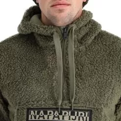 Napapijri, T-Burgee Hzh (2022/2023) Sweater Men Lichen Green -Ski Online Store napapijri t burgee hzh 2022 2023 eb trui heren lichen groen 22napap101v1 BI 05