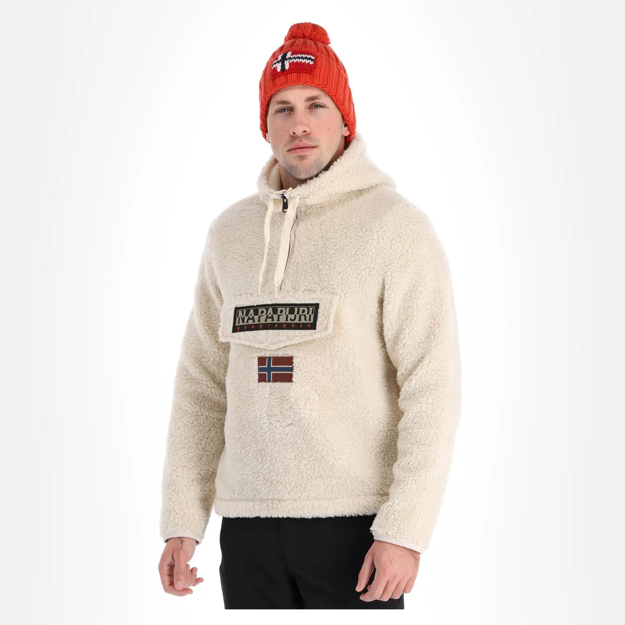 Napapijri, T-Burgee Hzh (2022/2023) Sweater Men Whitecap Grey 4 Napapijri, T-Burgee Hzh (2022/2023) Sweater Men Whitecap Grey - Image 2