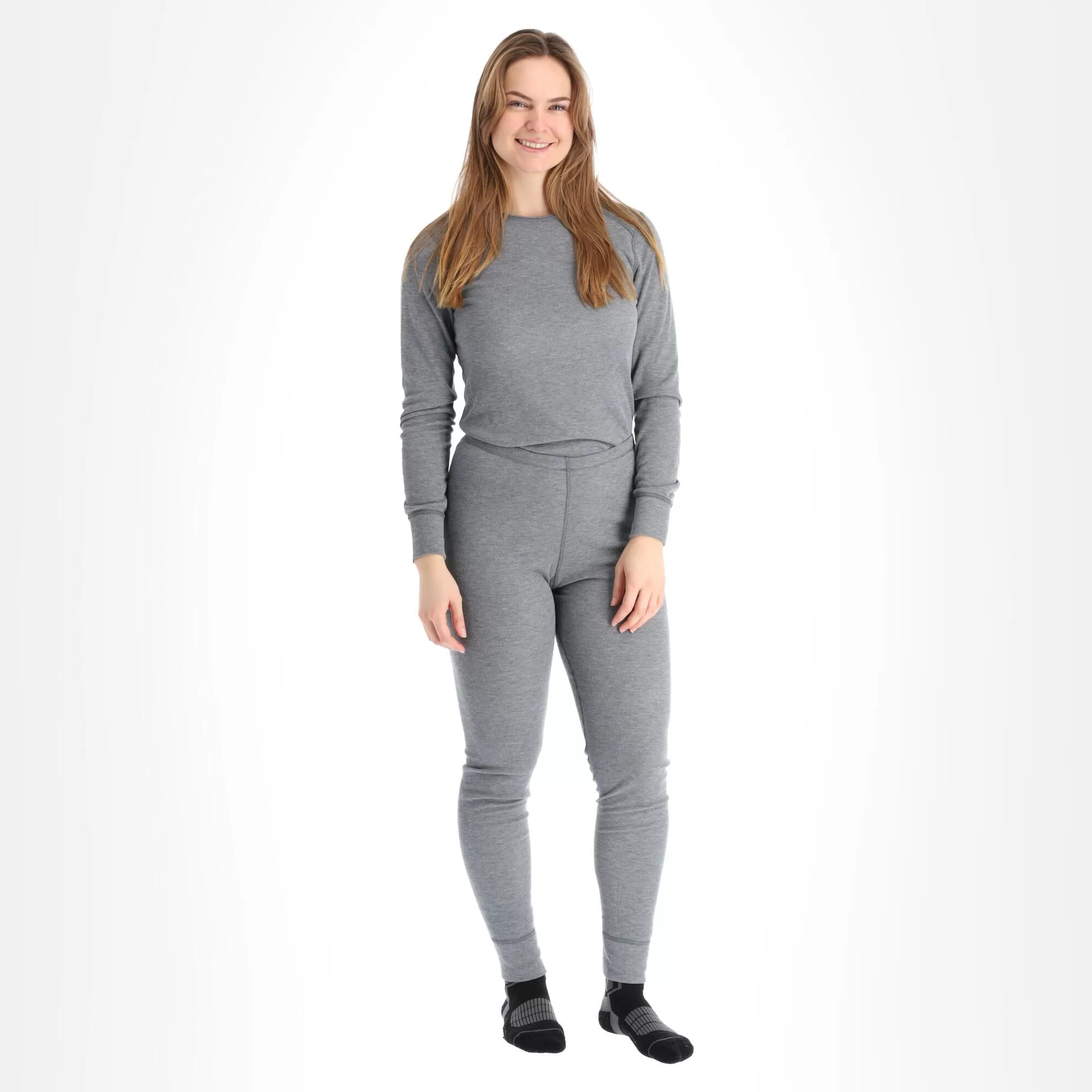 Odlo, Active Warm Eco Thermal Pants Women Steel Grey 3 Odlo, Active Warm Eco Thermal Pants Women Steel Grey