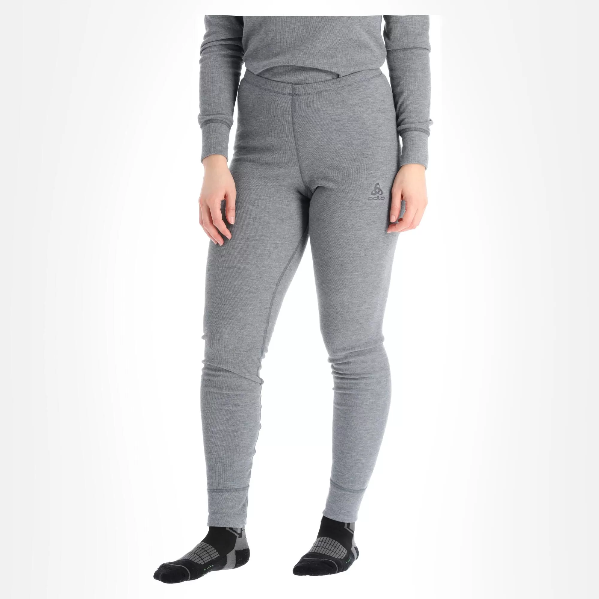 Odlo, Active Warm Eco Thermal Pants Women Steel Grey 4 Odlo, Active Warm Eco Thermal Pants Women Steel Grey - Image 2
