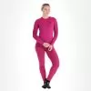 Odlo, Performance Warm Eco Thermal Shirt Women Festival Fuchsia Black, Pink -Ski Online Store odlo performance warm eco fa thermoshirt dames festival fuchsia 22odlox124v2 BI 01