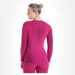 Odlo, Performance Warm Eco Thermal Shirt Women Festival Fuchsia Black, Pink 9 Odlo, Performance Warm Eco Thermal Shirt Women Festival Fuchsia Black, Pink -Ski Online Store odlo performance warm eco fa thermoshirt dames festival fuchsia 22odlox124v2 BI 03