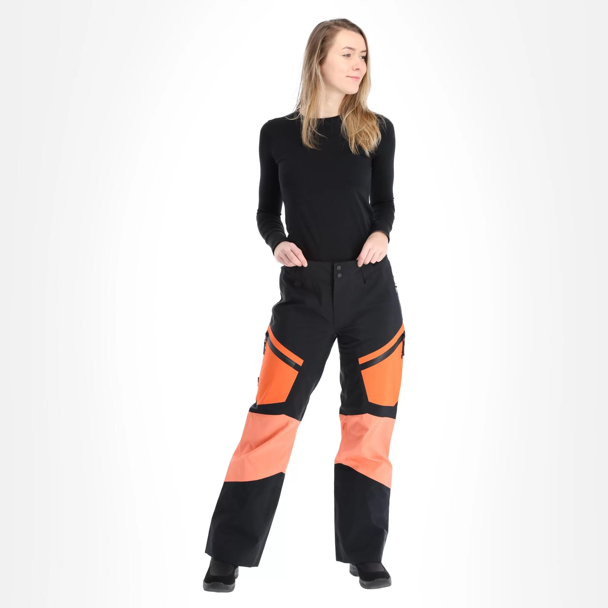 Peak Performance, Gravity Pants Hardshell Ski Pants Slim Fit Women Zeal Orange 3 Peak Performance, Gravity Pants Hardshell Ski Pants Slim Fit Women Zeal Orange