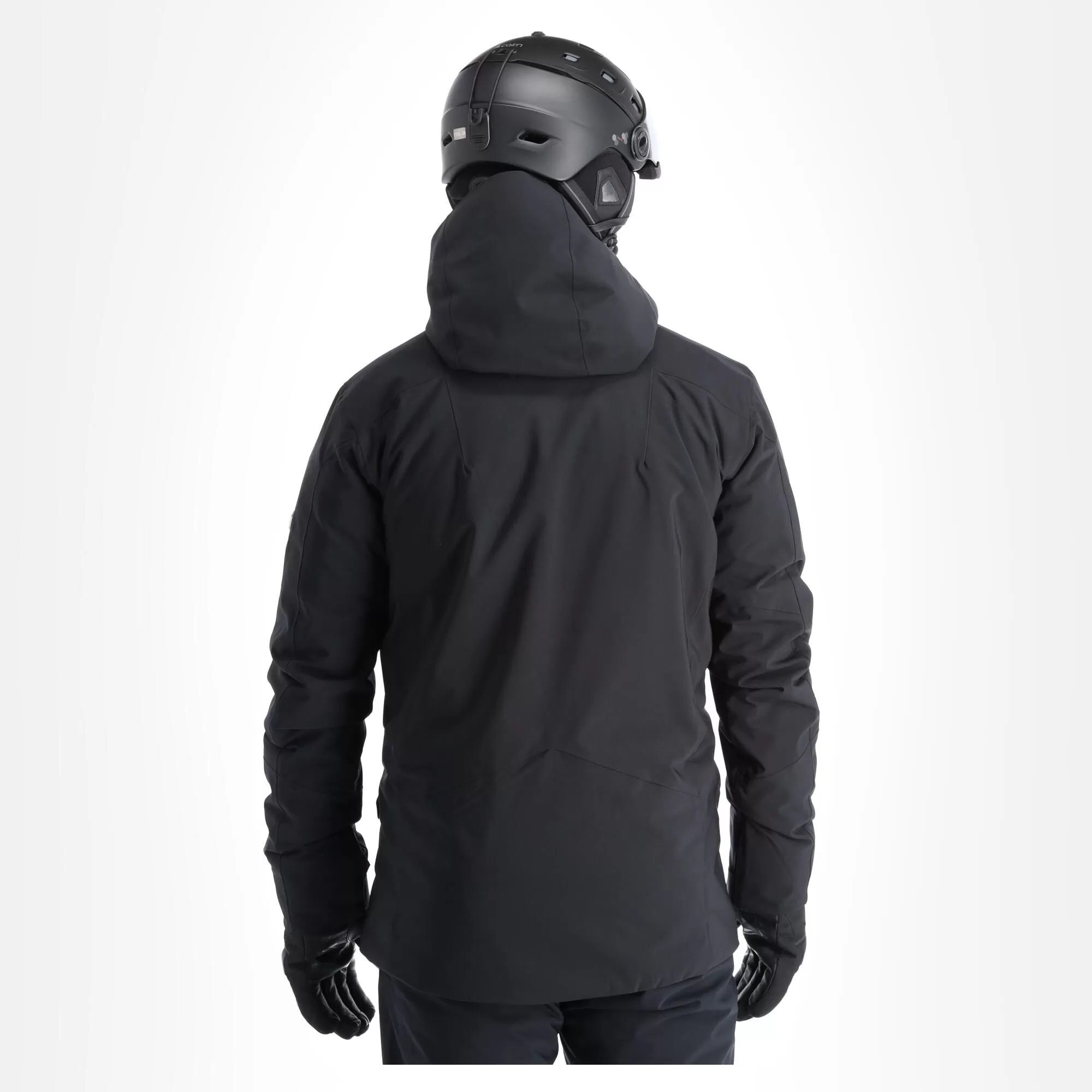 Peak Performance, Maroon Long Jacket Ski Jacket Men Black 5 Peak Performance, Maroon Long Jacket Ski Jacket Men Black - Image 3