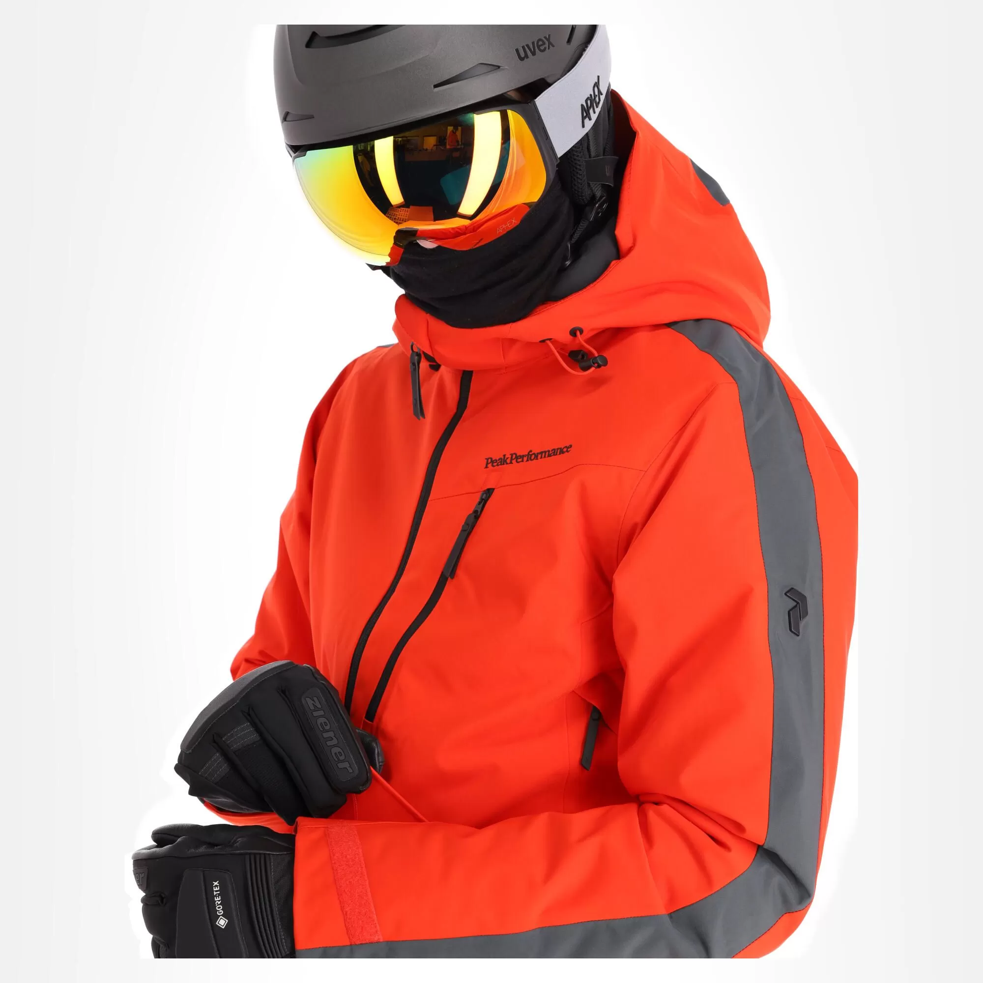 Peak Performance, Navtech Jacket Ski Jacket Regular Fit Men Racing Red 7 Peak Performance, Navtech Jacket Ski Jacket Regular Fit Men Racing Red - Image 5