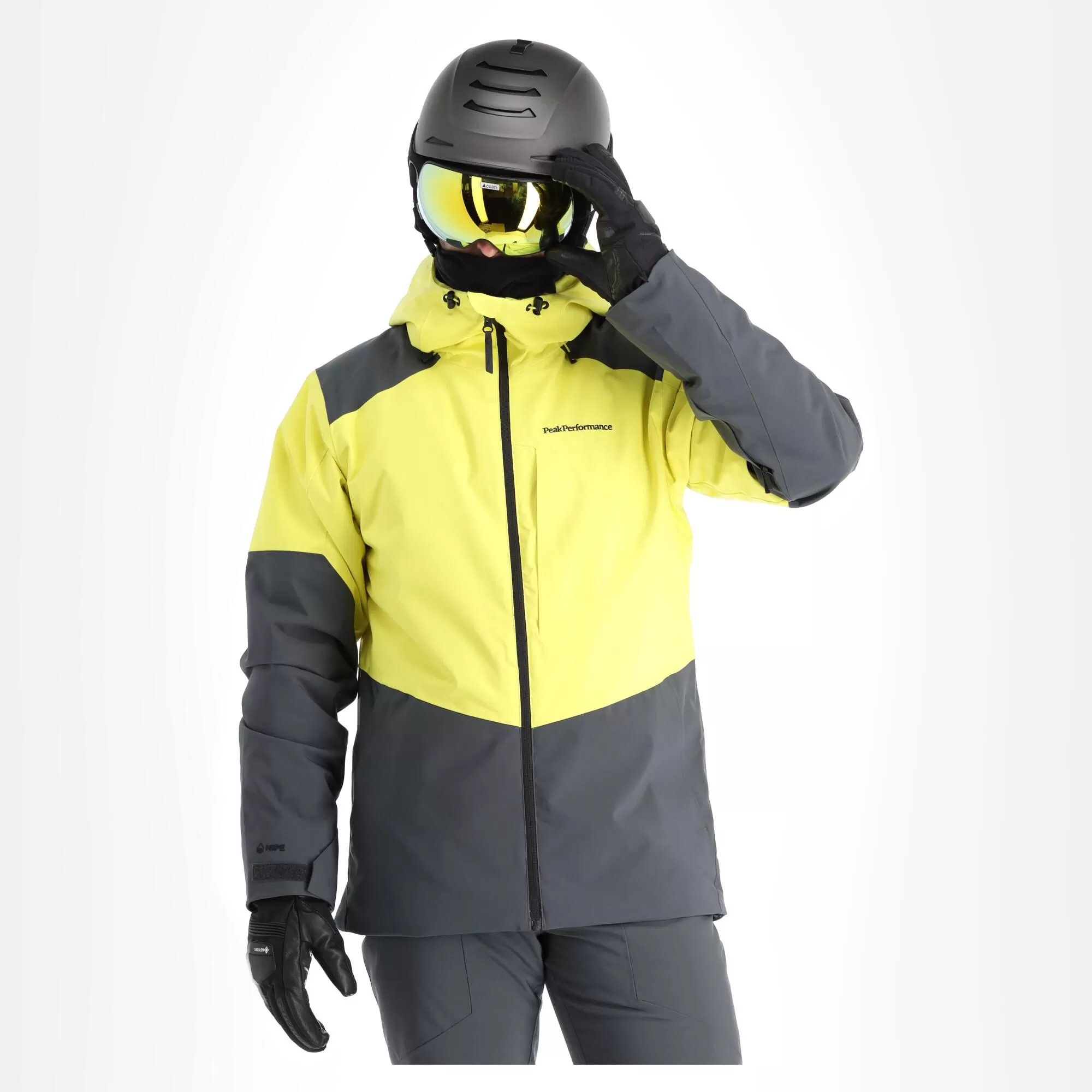 Peak Performance, Pact Jacket Ski Jacket Men Citrine Yellow 4 Peak Performance, Pact Jacket Ski Jacket Men Citrine Yellow - Image 2