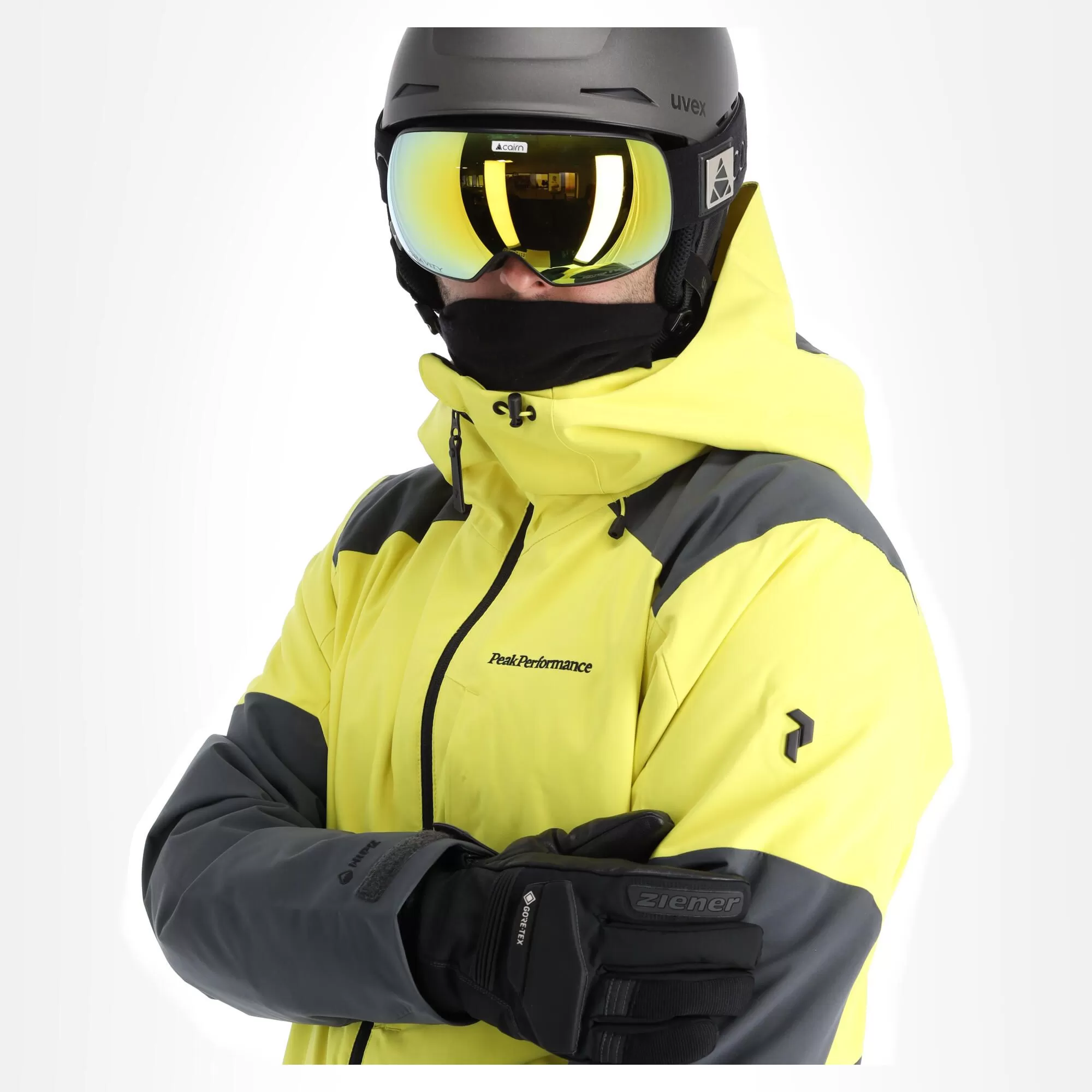 Peak Performance, Pact Jacket Ski Jacket Men Citrine Yellow 7 Peak Performance, Pact Jacket Ski Jacket Men Citrine Yellow - Image 5