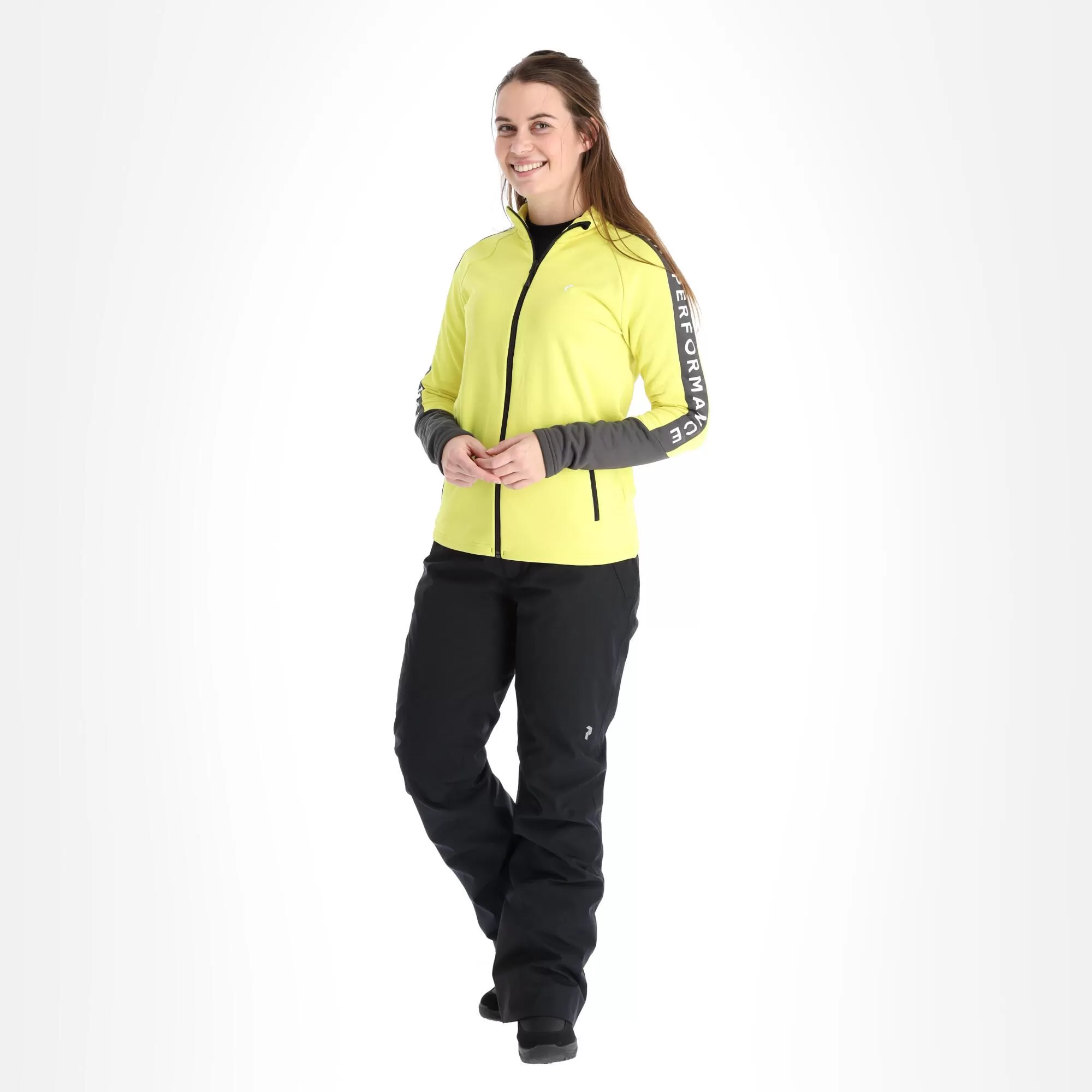 Peak Performance, Rider Zip Jacket Jacket Women Citrine Yellow 3 Peak Performance, Rider Zip Jacket Jacket Women Citrine Yellow