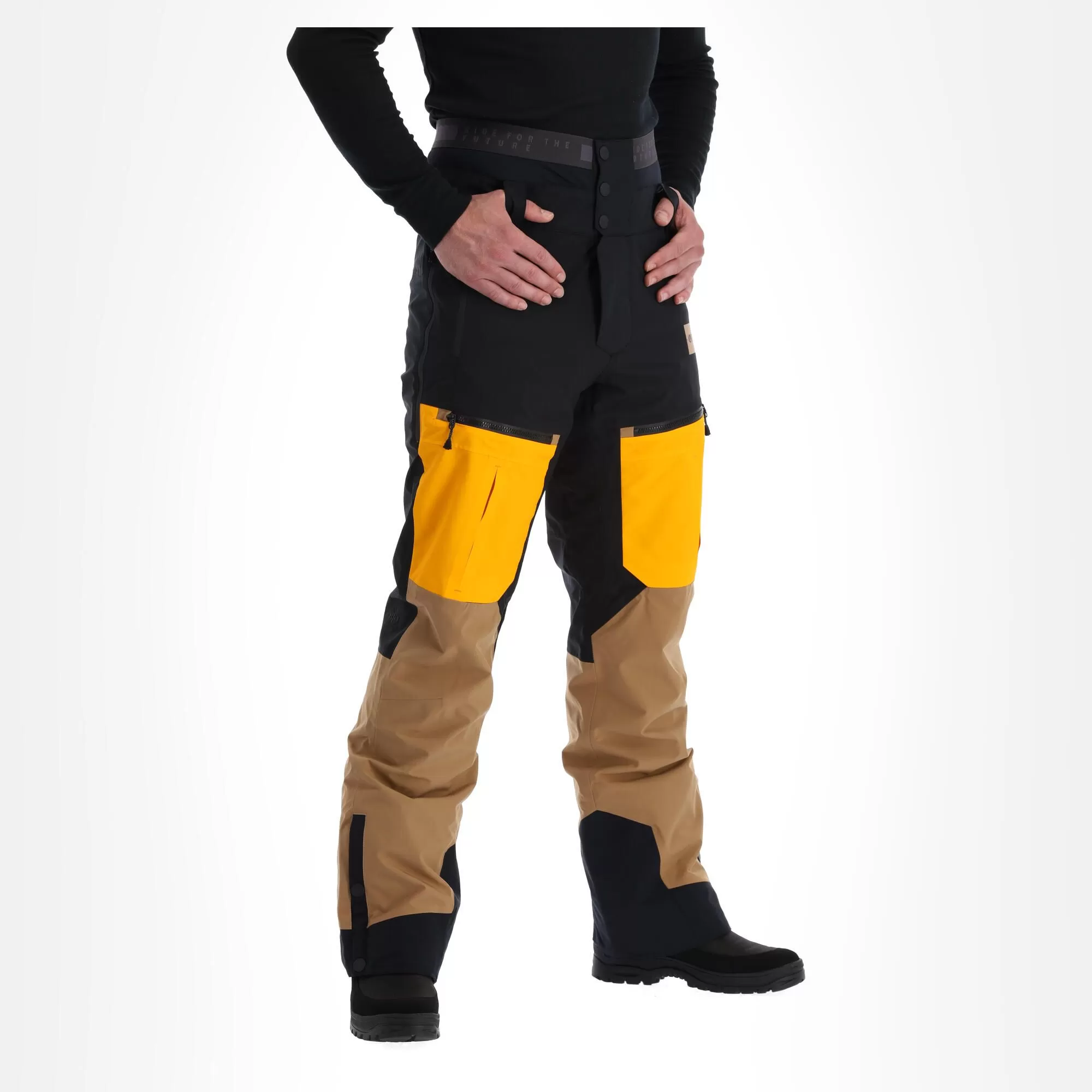 Picture, Naikoon Pants Ski Pants Men Yellow 6 Picture, Naikoon Pants Ski Pants Men Yellow - Image 4