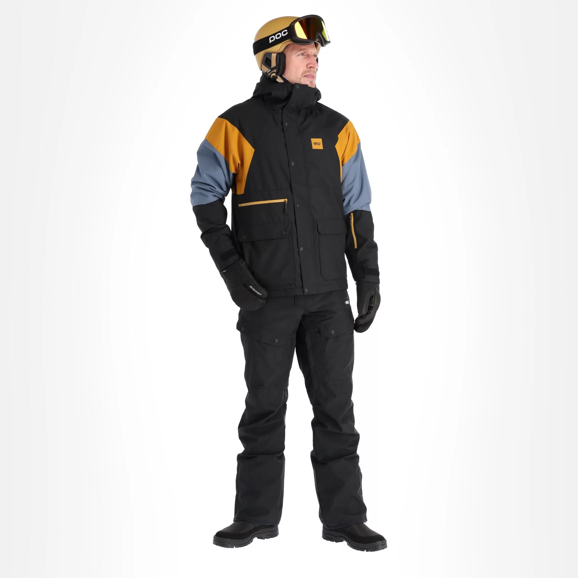 Picture, Ospen Jkt Ski Jacket Men Black 3 Picture, Ospen Jkt Ski Jacket Men Black