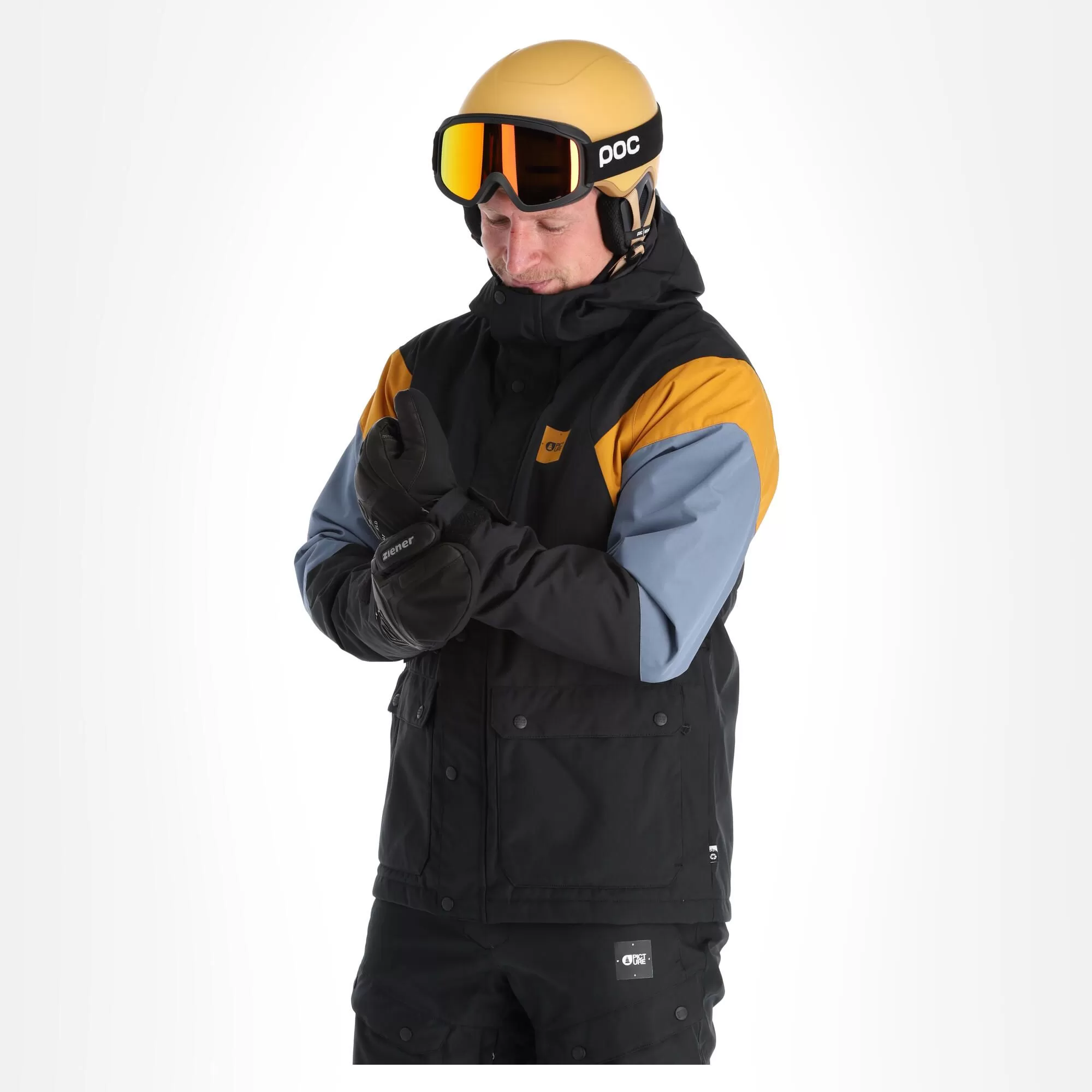 Picture, Ospen Jkt Ski Jacket Men Black 4 Picture, Ospen Jkt Ski Jacket Men Black - Image 2