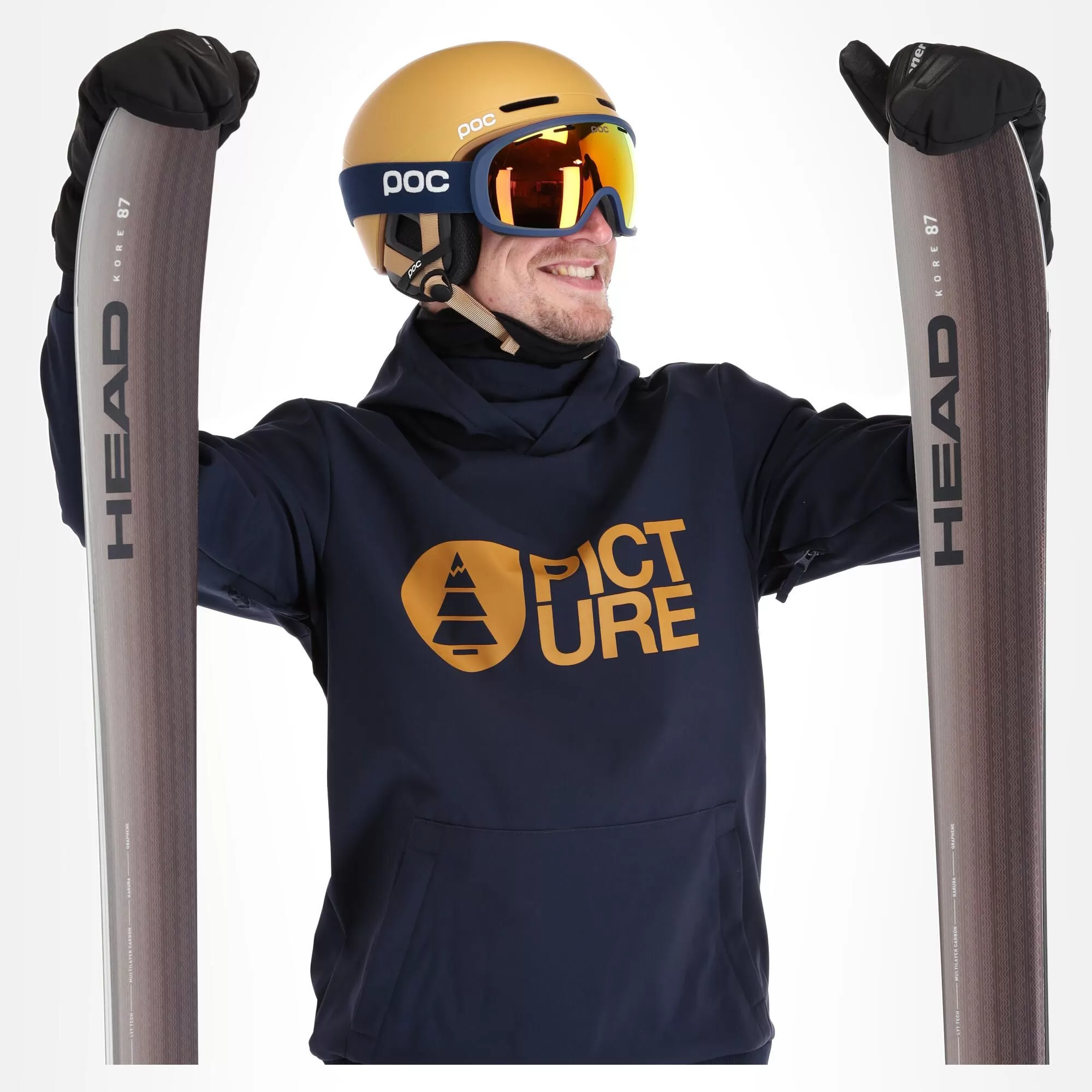 Picture, Parker Jkt Softshell Ski Jacket Men Dark Blue 7 Picture, Parker Jkt Softshell Ski Jacket Men Dark Blue - Image 5