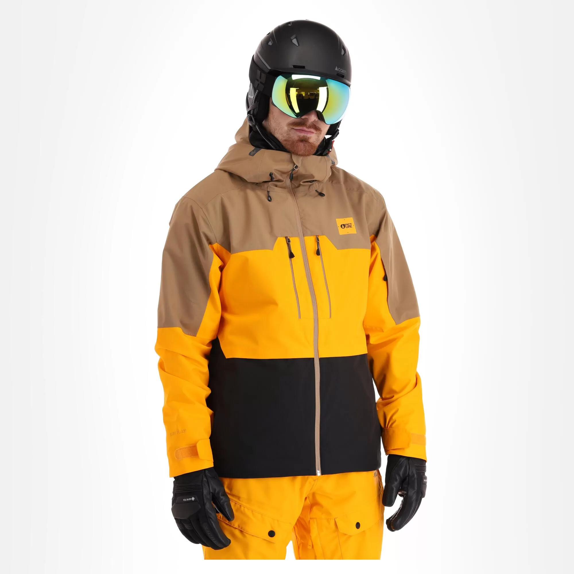 Picture, Picture Object Jkt Ski Jacket Men Yellow 4 Picture, Picture Object Jkt Ski Jacket Men Yellow - Image 2