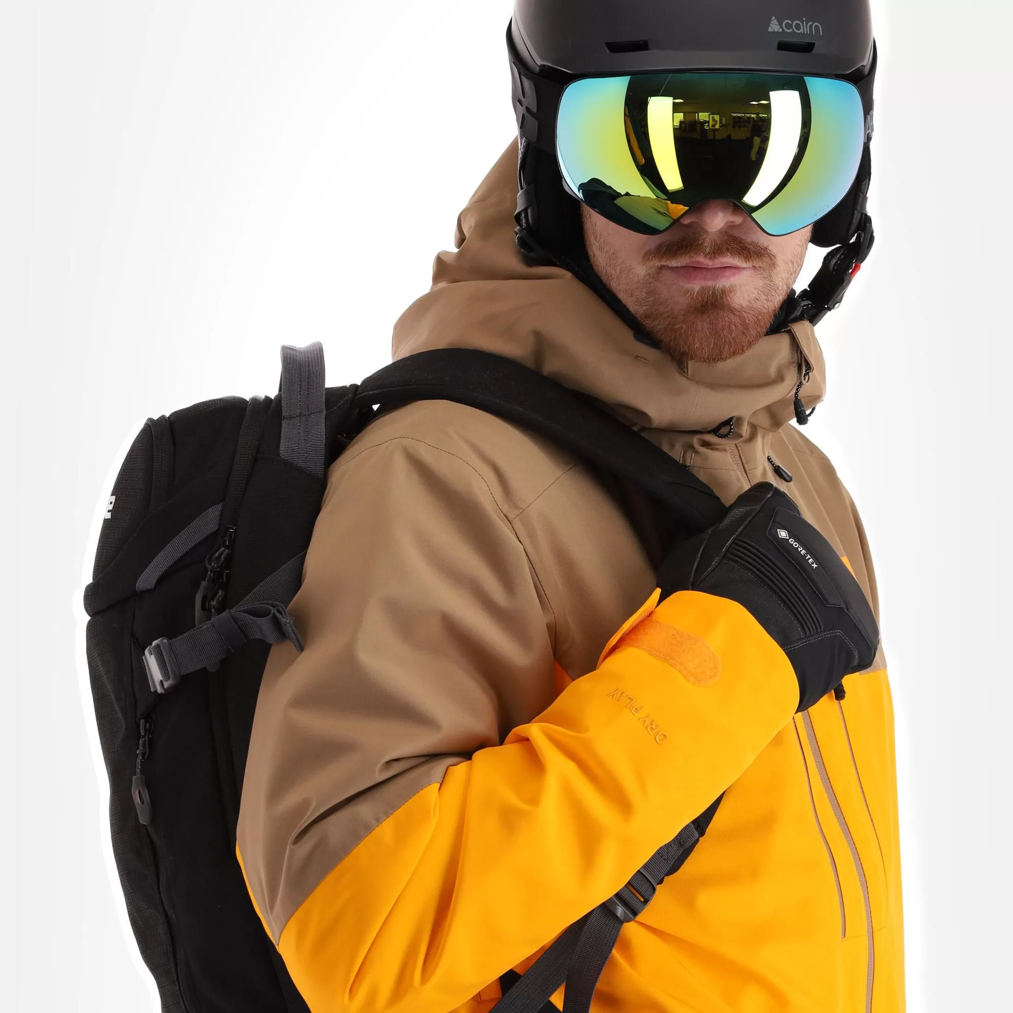 Picture, Picture Object Jkt Ski Jacket Men Yellow 7 Picture, Picture Object Jkt Ski Jacket Men Yellow - Image 5
