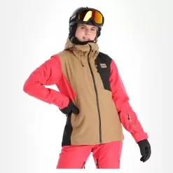 Picture, Seen Jkt Ski Jacket Women Dark Stone Beige -Ski Online Store picture seen jkt aa jas gevoerd dames dark stone beige 22pictu128v1 BI 04