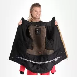 Picture, Seen Jkt Ski Jacket Women Dark Stone Beige -Ski Online Store picture seen jkt aa jas gevoerd dames dark stone beige 22pictu128v1 BI 05