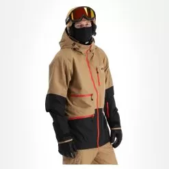 Picture, Stone Jkt Ski Jacket Men Dark Stone Beige -Ski Online Store picture stone jkt aa jas gevoerd heren dark stone beige 22pictu111v3 BI 04