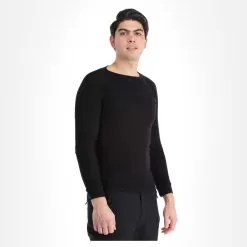 Poederbaas, Pro Thermo Baselayer Shirt Men Thermal Shirt Men Black -Ski Online Store poederbaas pro thermo baselayer shirt men fa thermoshirt unisex 22poede110v1 BI 04