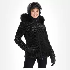 Poivre Blanc, Hybrid Ski Jacket Ski Jacket Women Glow Black 11 Poivre Blanc, Hybrid Ski Jacket Ski Jacket Women Glow Black -Ski Online Store poivre blanc hybrid ski jacket aa jas gevoerd dames glow zwart 22poivr105v2 BI 02