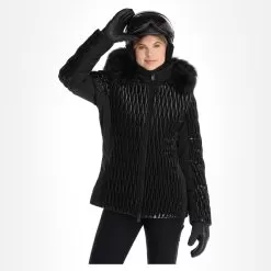 Poivre Blanc, Hybrid Ski Jacket Ski Jacket Women Glow Black 9 Poivre Blanc, Hybrid Ski Jacket Ski Jacket Women Glow Black -Ski Online Store poivre blanc hybrid ski jacket aa jas gevoerd dames glow zwart 22poivr105v2 BI 04