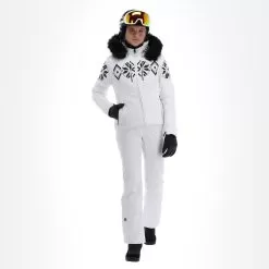 Poivre Blanc, Stretch Ski Jacket Ski Jacket Women Fancy White