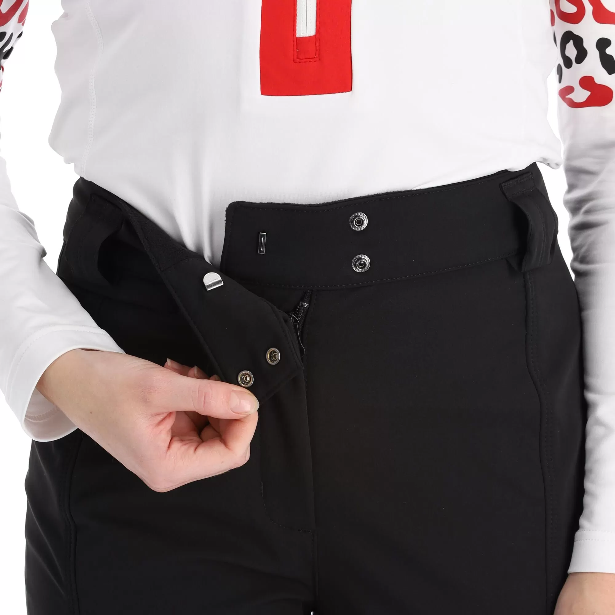 Poivre Blanc, Stretch Ski Pants Ski Pants Women Black 7 Poivre Blanc, Stretch Ski Pants Ski Pants Women Black - Image 5