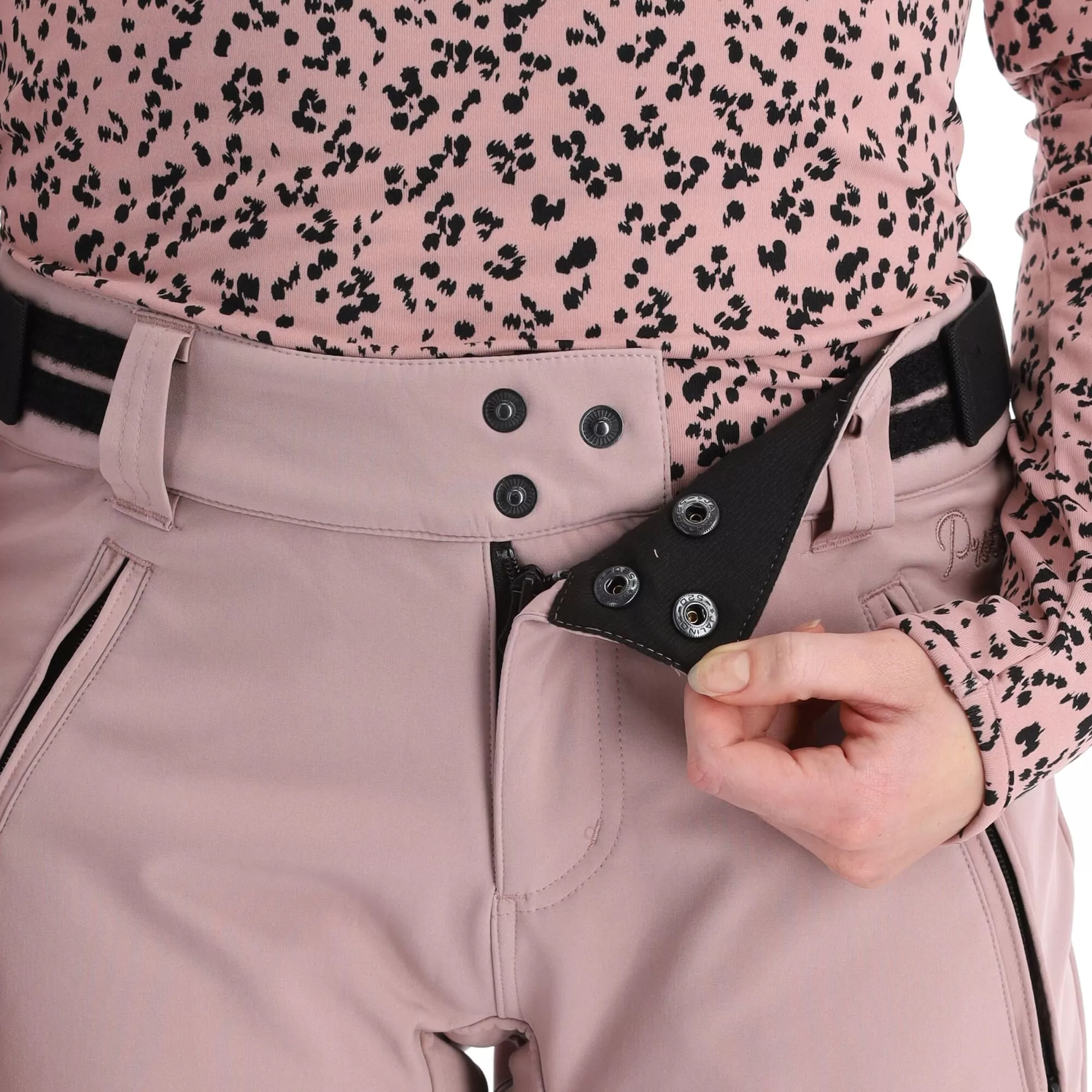 Protest, Lole Softshell Ski Pants Women Mauve Pink 7 Protest, Lole Softshell Ski Pants Women Mauve Pink - Image 5