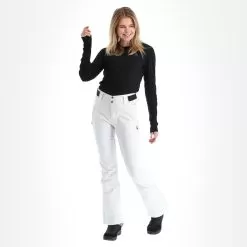 Protest, Lole Softshell Ski Pants Women Seashell Off White