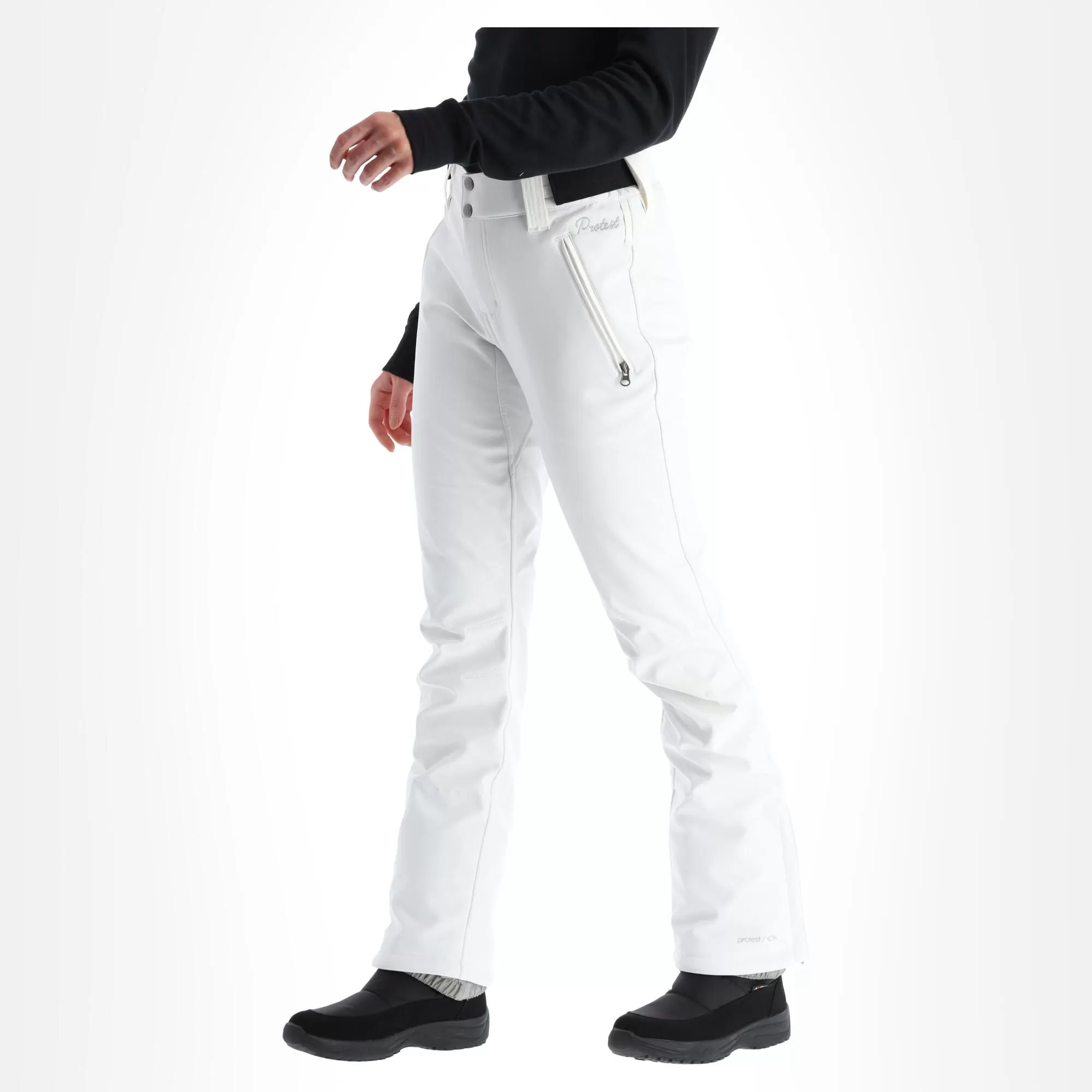 Protest, Lole Softshell Ski Pants Women Seashell Off White 4 Protest, Lole Softshell Ski Pants Women Seashell Off White - Image 2
