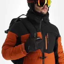 Protest, Prtmount Ski Jacket Men Umber Orange -Ski Online Store protest prtmount aa jas gevoerd heren umber oranje 22prote114v3 BI 05