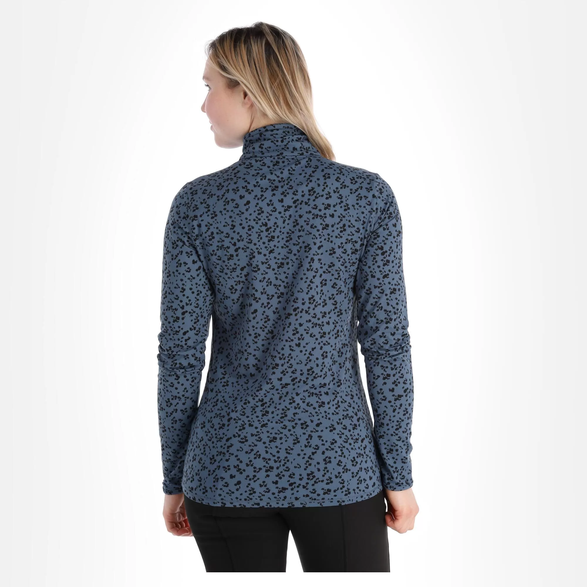 Protest, Prtviolet 1/4 Zip Pullover Women Manatee Blue 5 Protest, Prtviolet 1/4 Zip Pullover Women Manatee Blue - Image 3