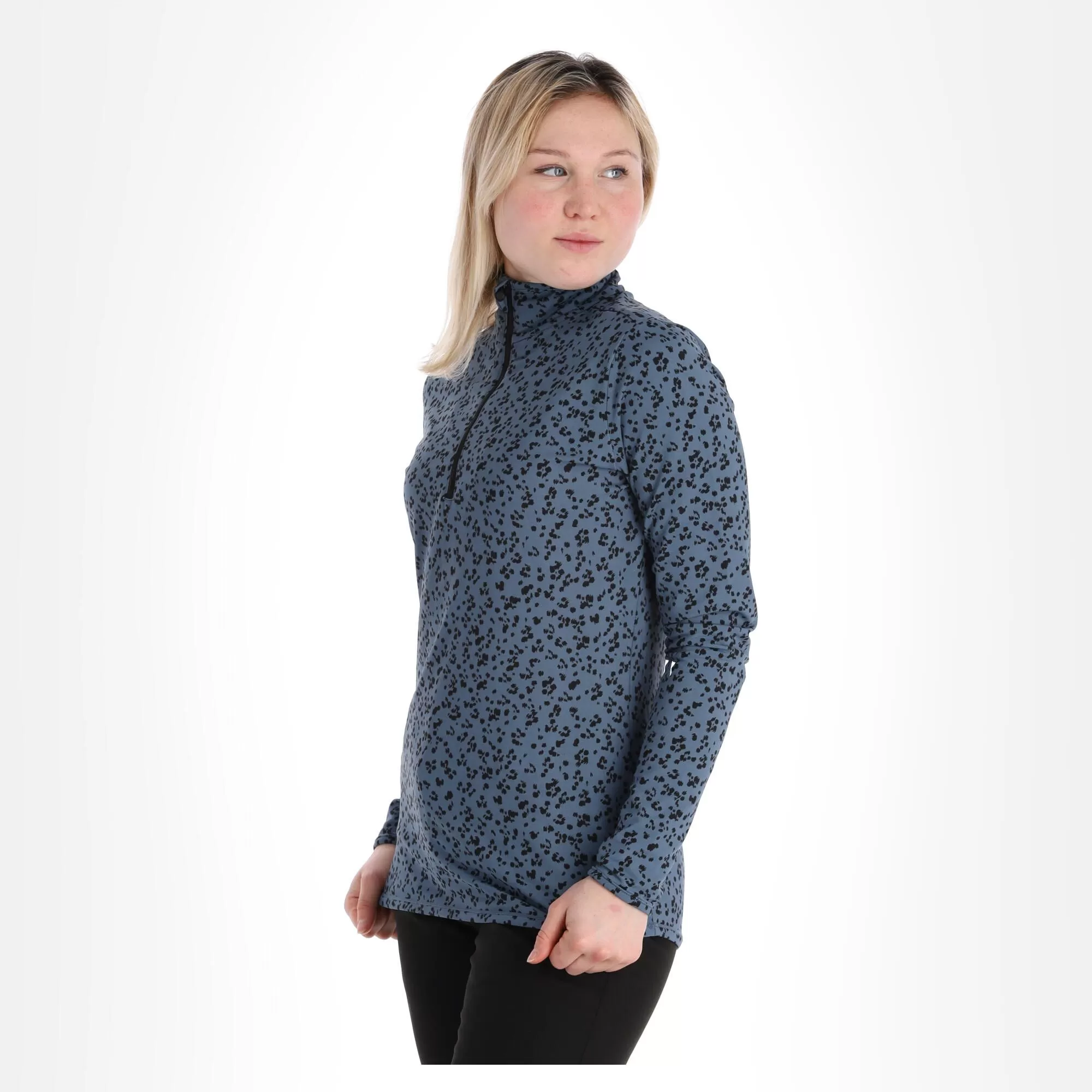 Protest, Prtviolet 1/4 Zip Pullover Women Manatee Blue 6 Protest, Prtviolet 1/4 Zip Pullover Women Manatee Blue - Image 4