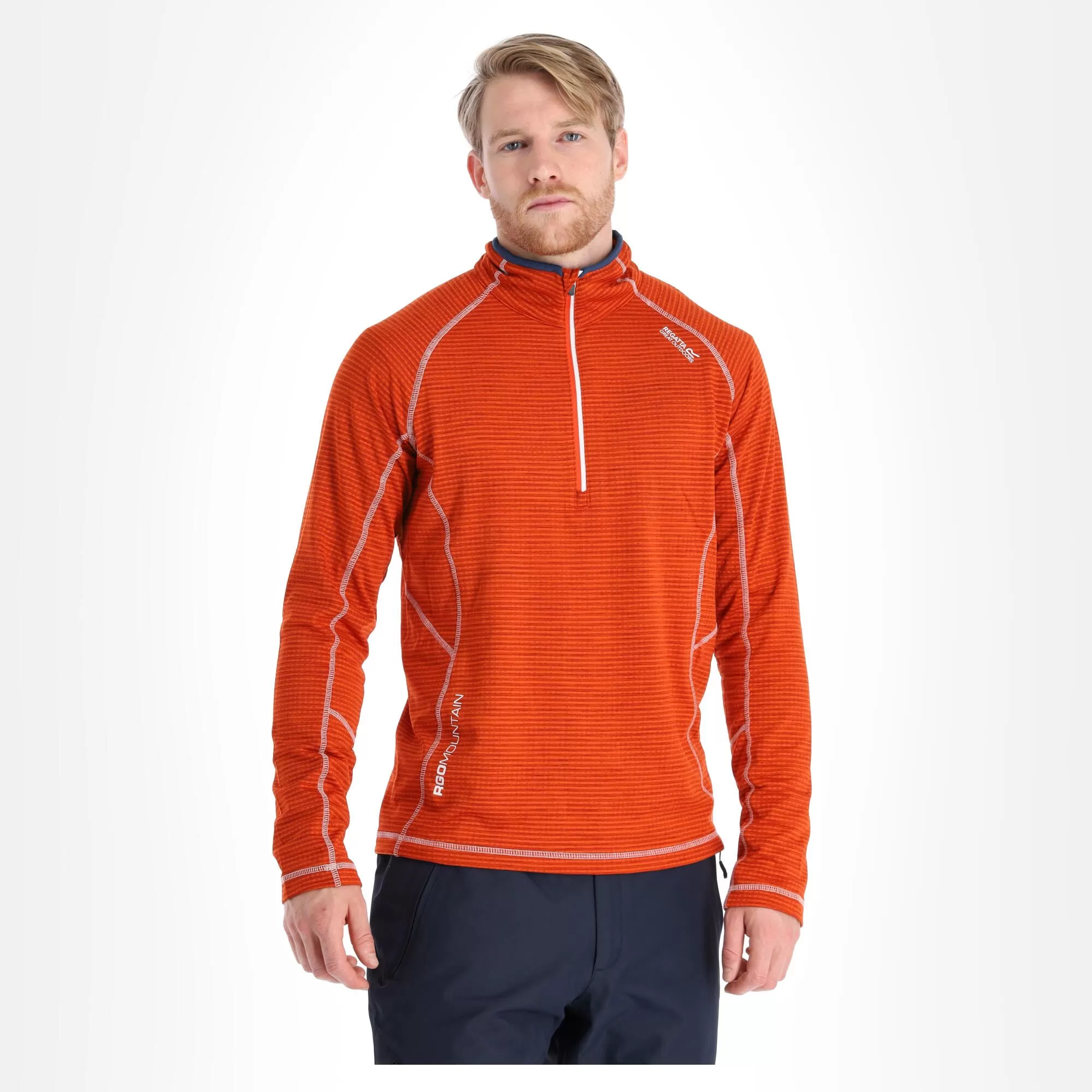 Regatta, Yonder Pullover Men Rusty Orange 4 Regatta, Yonder Pullover Men Rusty Orange - Image 2