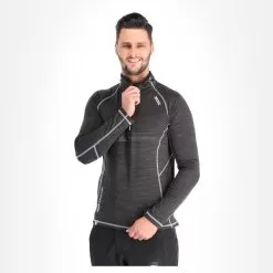 Regatta, Yonder Pullover Men Black -Ski Online Store regatta yonder half zip shirt skipully heren zwart 02.2941