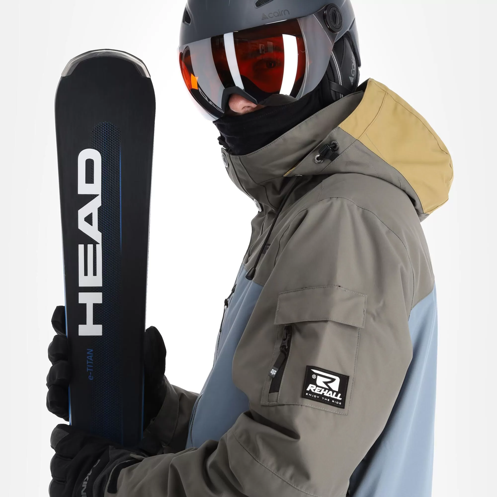 Rehall, Anchor-R Ski Jacket Men Antique Bronze Brown 7 Rehall, Anchor-R Ski Jacket Men Antique Bronze Brown - Image 5