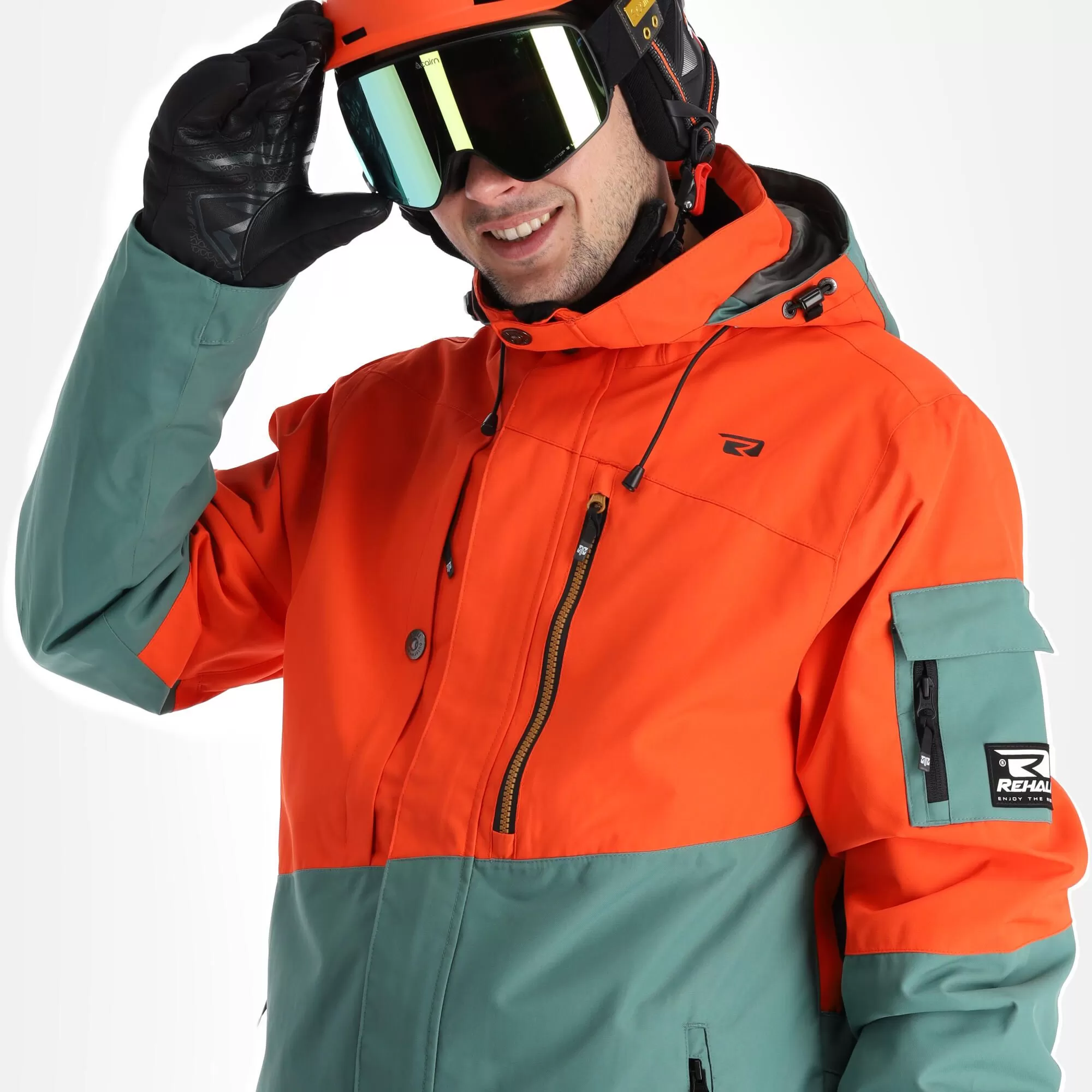 Rehall, Anchor-R Ski Jacket Men Cherry Tomato Red 7 Rehall, Anchor-R Ski Jacket Men Cherry Tomato Red - Image 5
