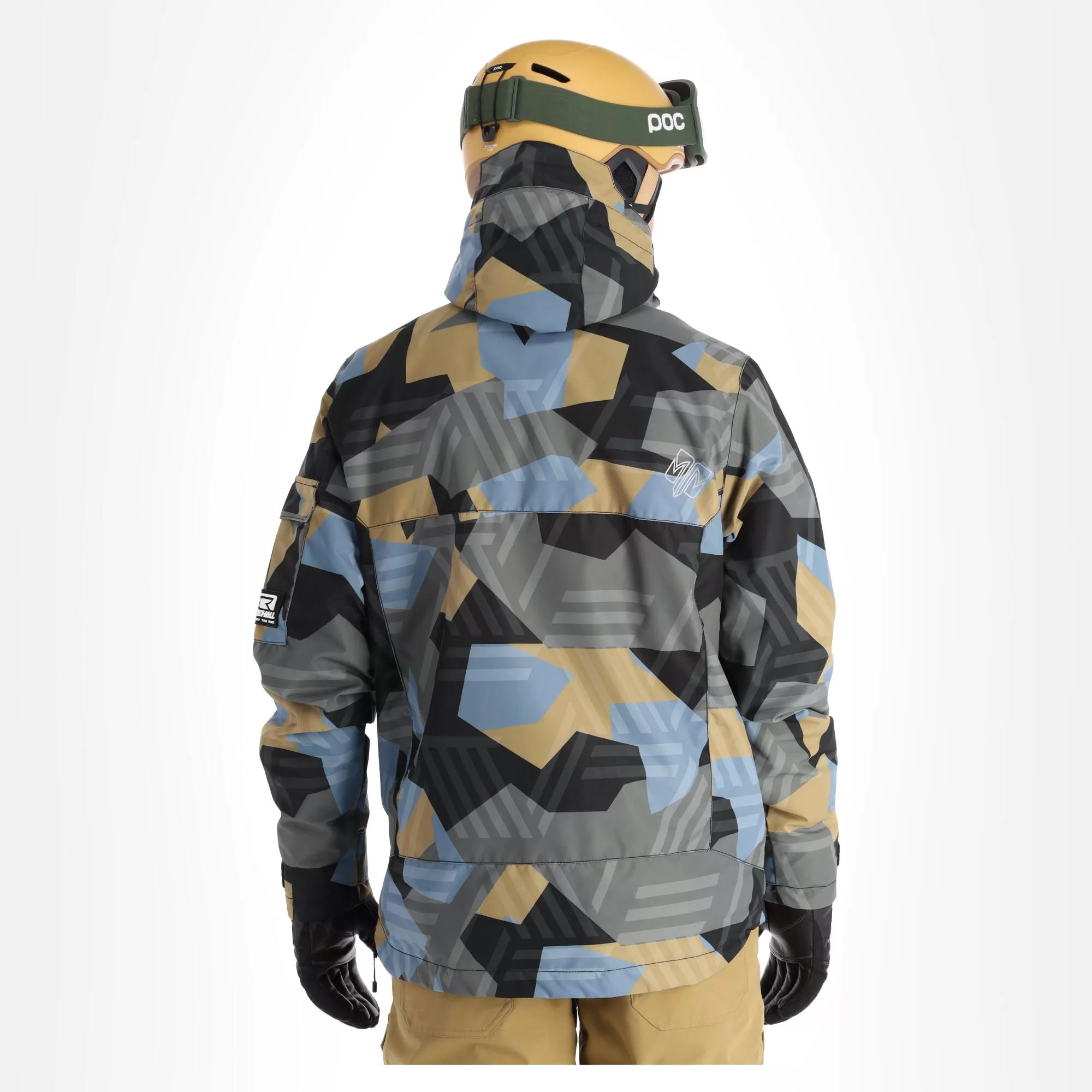Rehall, Artois-R Winter Anorak Men Camo Mirage Blue 5 Rehall, Artois-R Winter Anorak Men Camo Mirage Blue - Image 3
