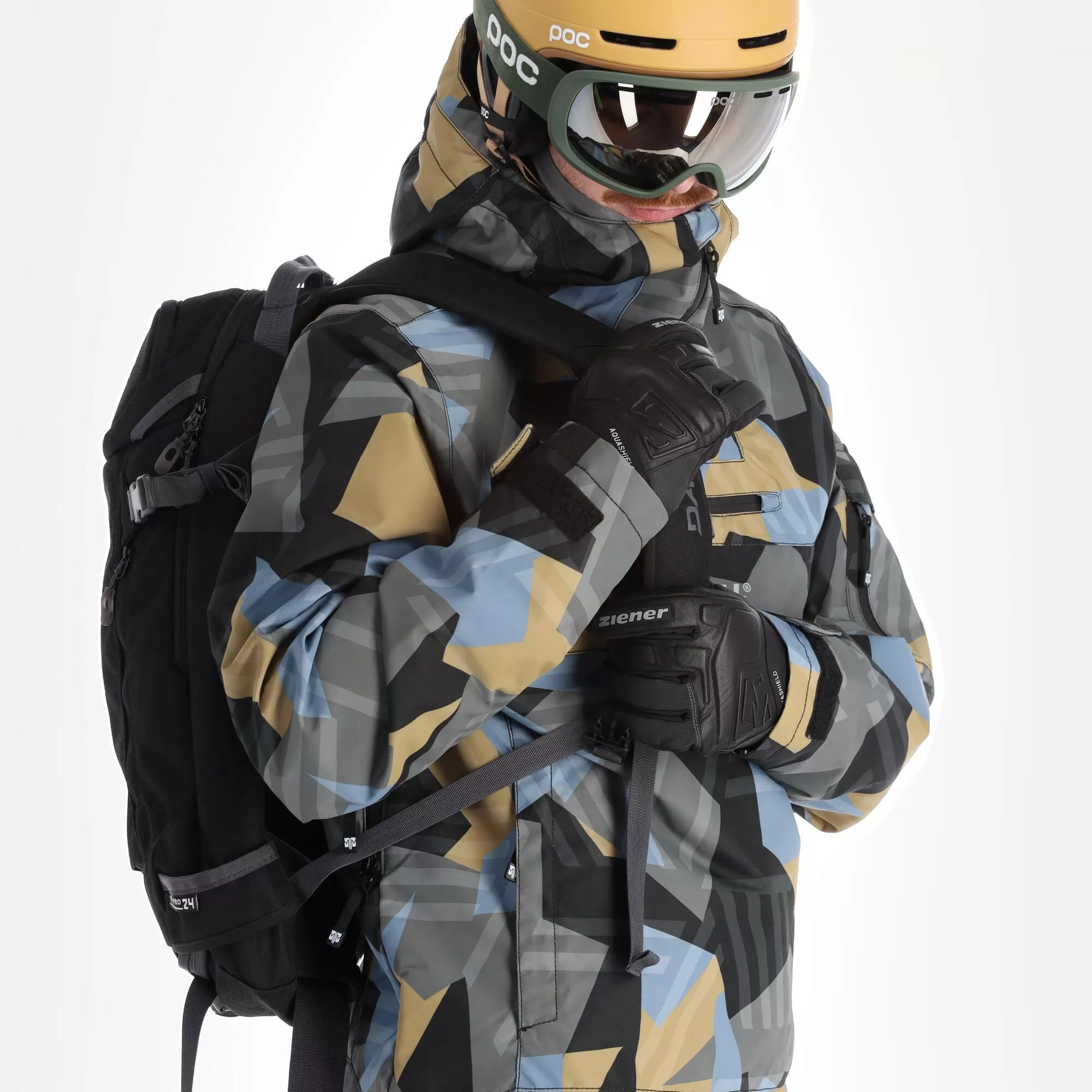 Rehall, Artois-R Winter Anorak Men Camo Mirage Blue 7 Rehall, Artois-R Winter Anorak Men Camo Mirage Blue - Image 5