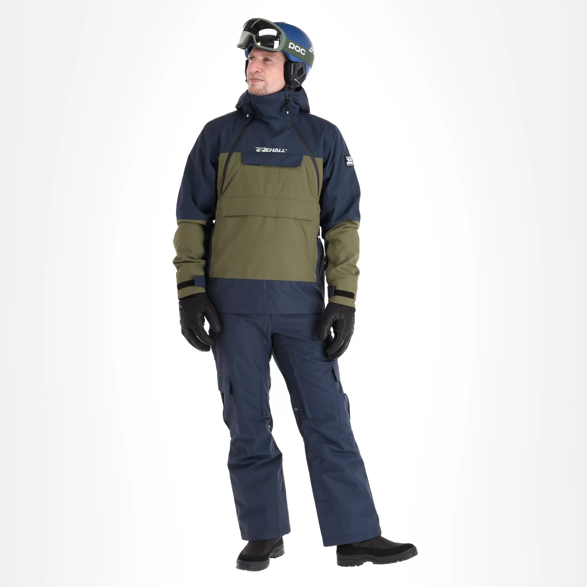 Rehall, Becks-R Winter Anorak Men Olive Night Green 3 Rehall, Becks-R Winter Anorak Men Olive Night Green