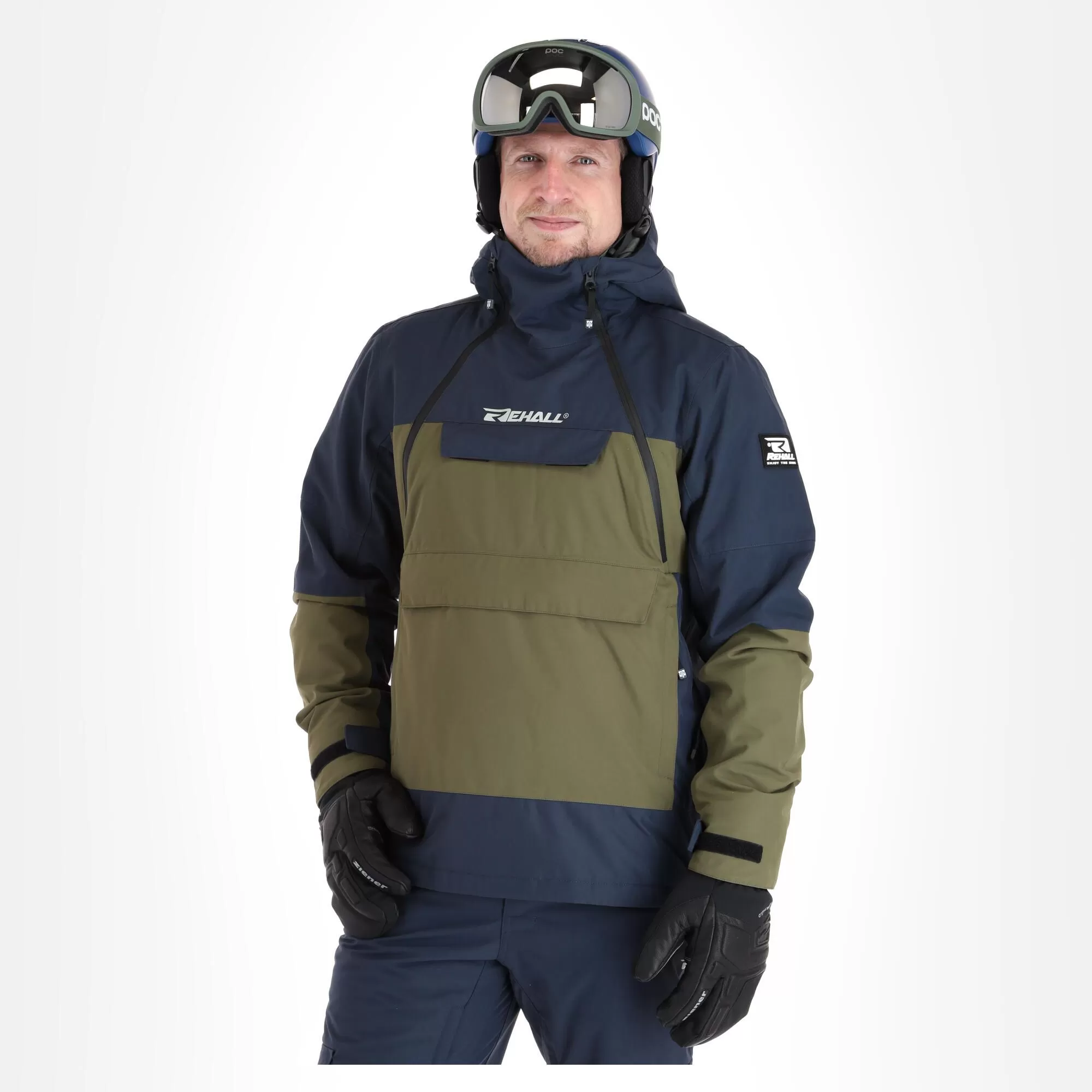 Rehall, Becks-R Winter Anorak Men Olive Night Green 4 Rehall, Becks-R Winter Anorak Men Olive Night Green - Image 2