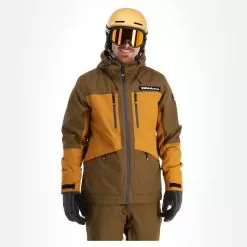 Rehall, Bud-R Ski Jacket Men Dessert Palm Brown -Ski Online Store rehall bud r aa jas gevoerd heren dessert palm bruin 22rehal104v3 BI 02