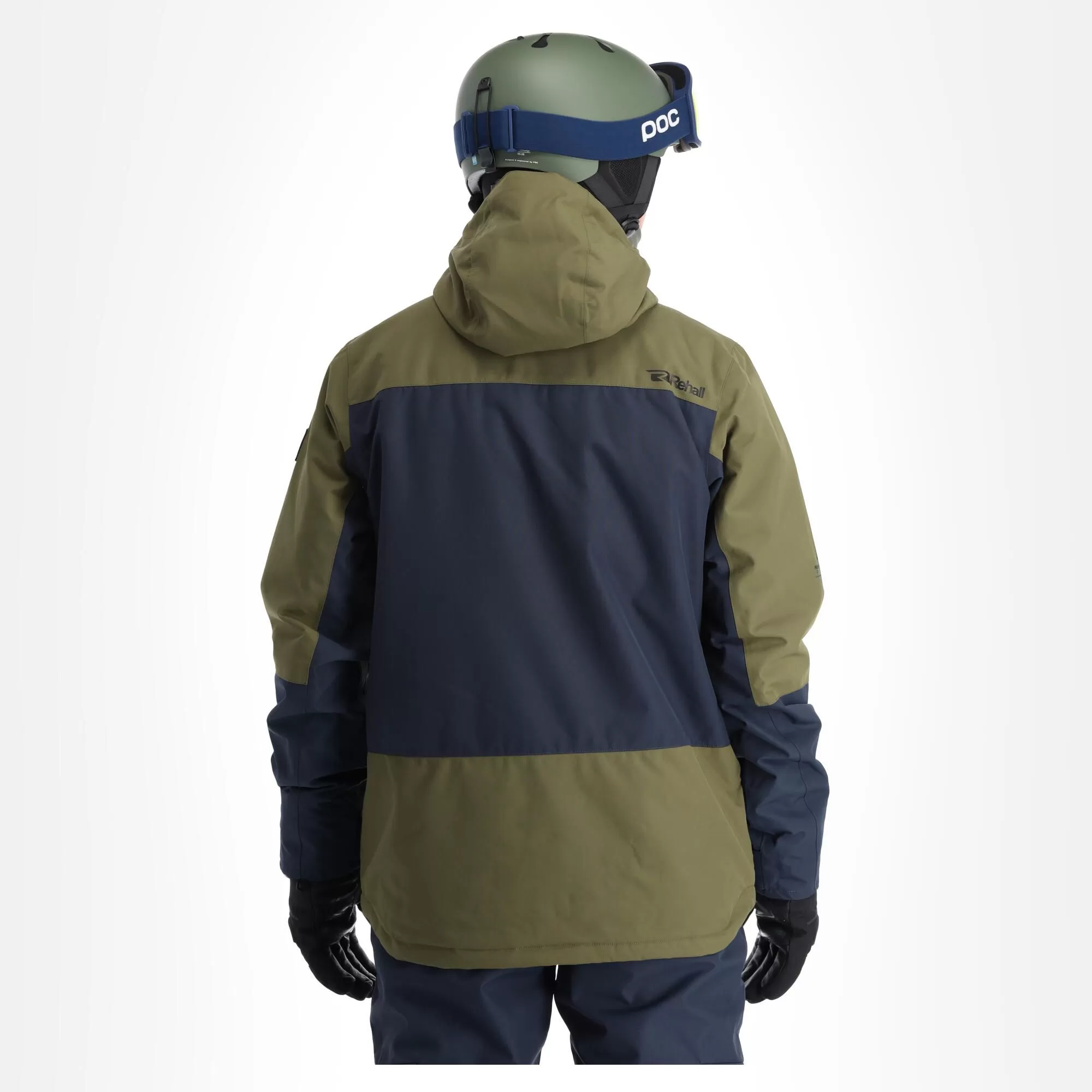 Rehall, Bud-R Ski Jacket Men Olive Night Green 5 Rehall, Bud-R Ski Jacket Men Olive Night Green - Image 3