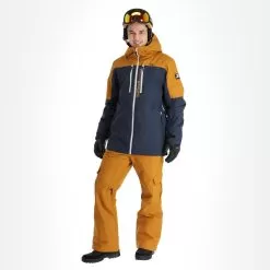 Rehall, Cream-R Ski Jacket Men Cathay Spice Brown