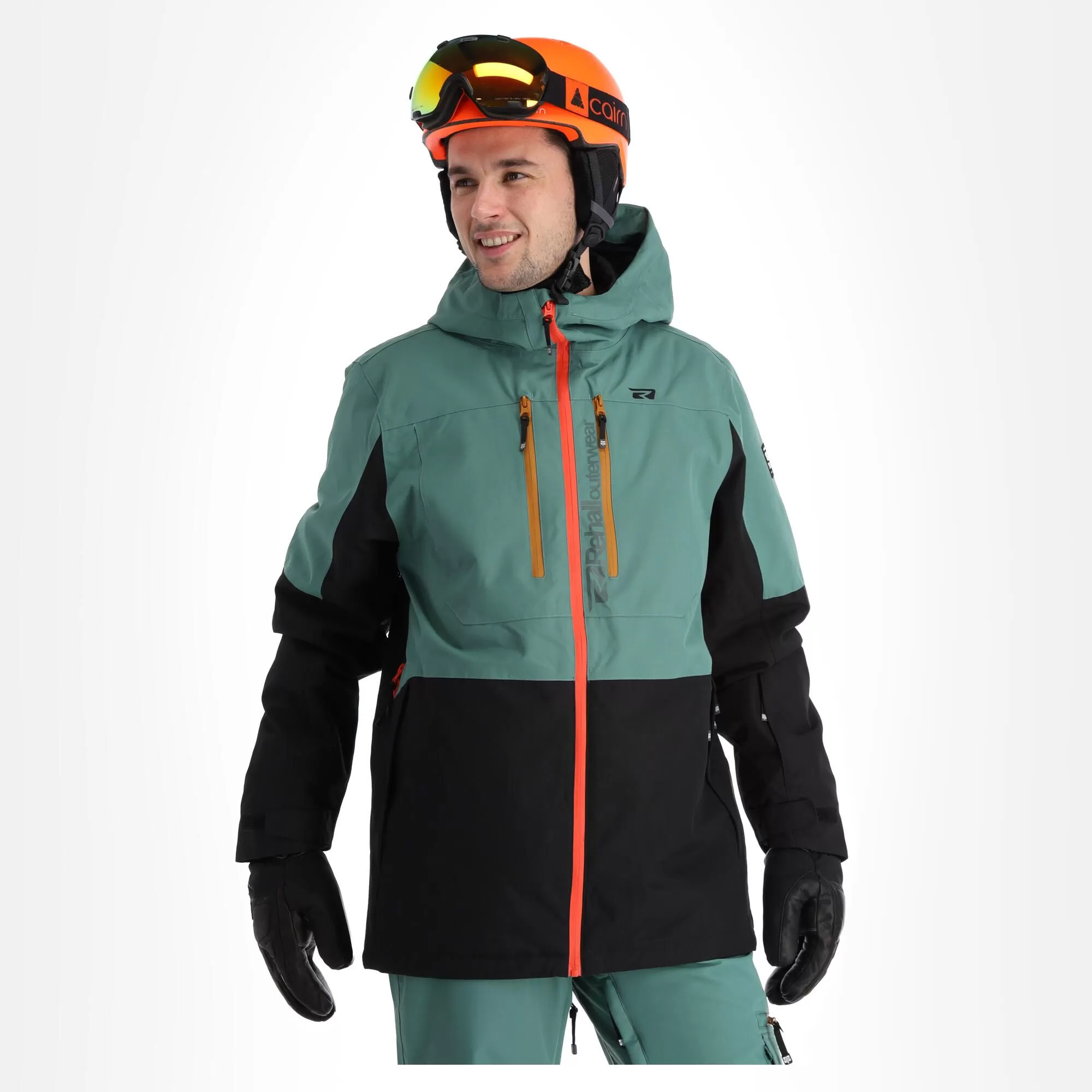 Rehall, Cream-R Ski Jacket Men Spruce Blue 6 Rehall, Cream-R Ski Jacket Men Spruce Blue - Image 4