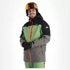 Rehall, Cream-R Ski Jacket Men Turf Green -Ski Online Store rehall cream r aa jas gevoerd heren turf groen 22rehal102v4 BI 04