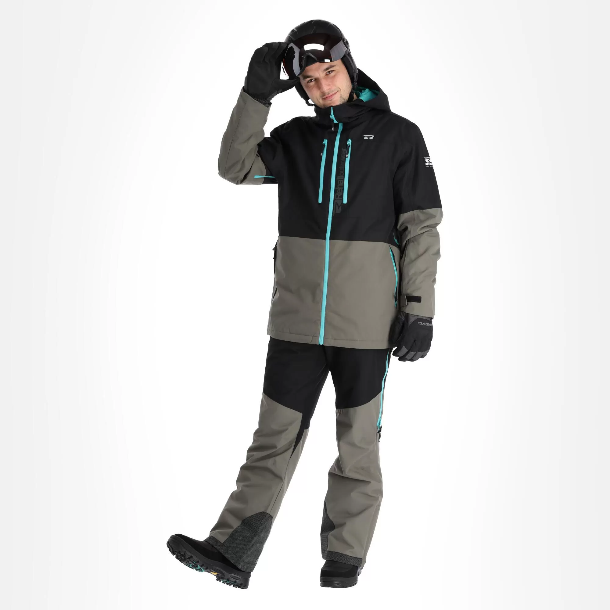 Rehall, Cream-R Ski Jacket Men Black 3 Rehall, Cream-R Ski Jacket Men Black